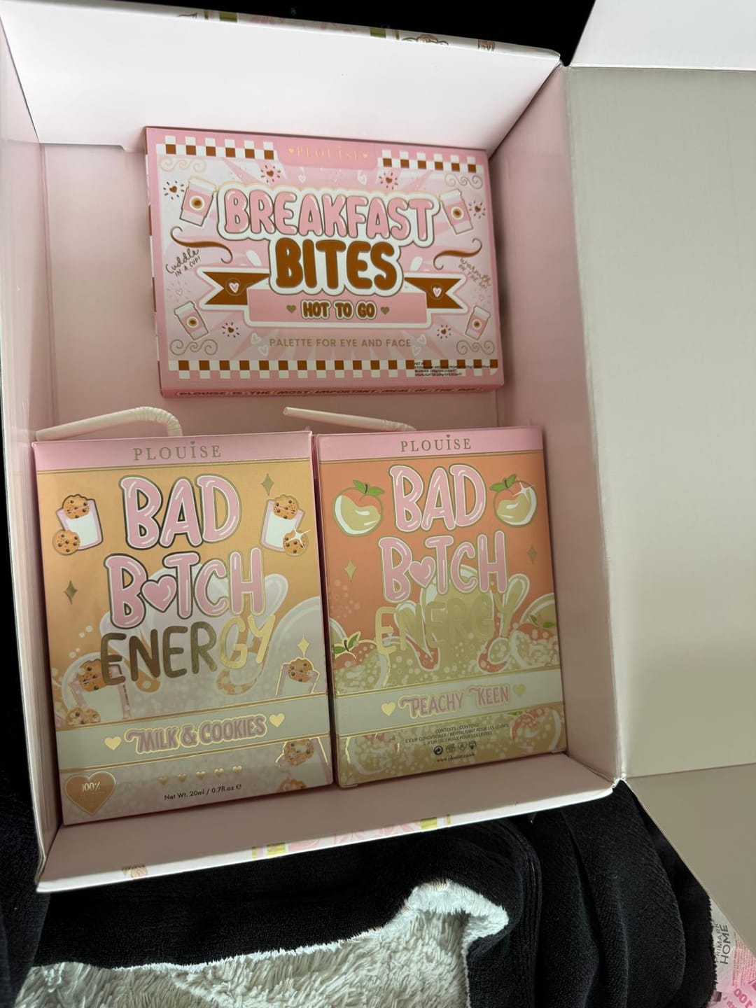 Customer photo review of P. Louise Breakfast Bites Makeup Palette