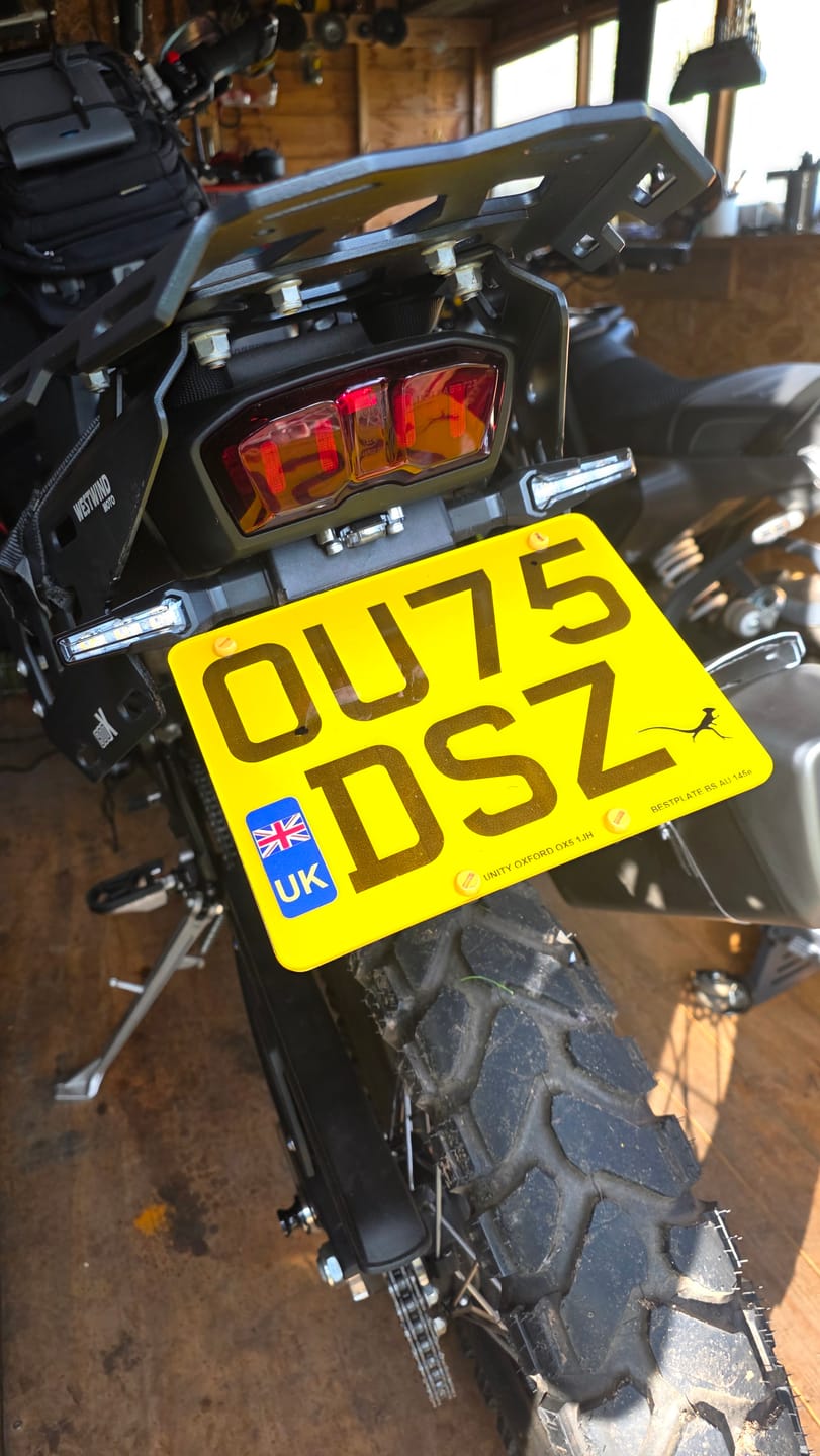 Customer photo review of Kove 800X/800X Rally Luggage Rack
