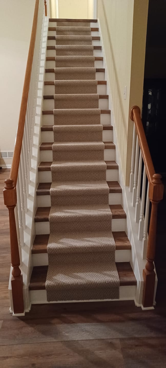 Customer photo review of Stair Runner Samples