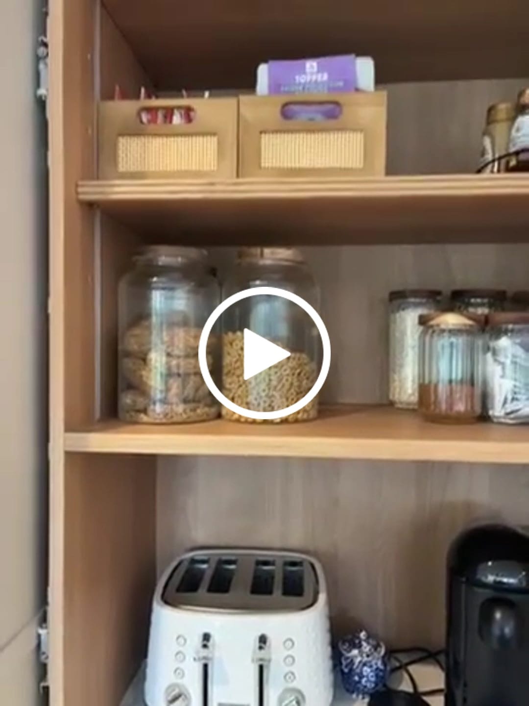 Customer video review of Dark Bamboo Woven Basket