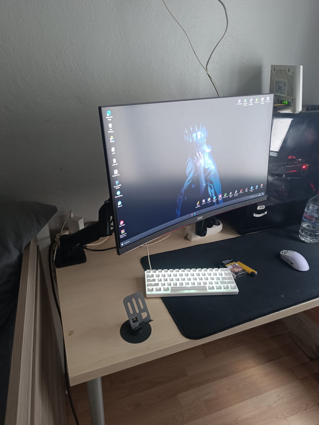 Customer photo review of Hareketli Monitör Kolu 2026 Ergonomik Gazlı