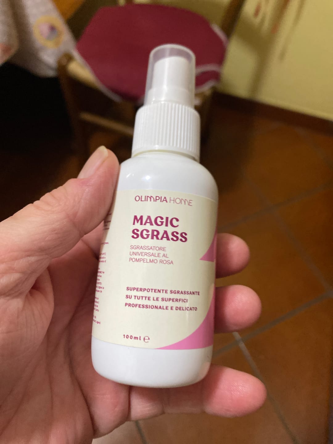 Customer photo review of Magic Sgrass Ml.500 - Sgrassatore Universale al Pompelmo Rosa
