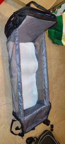 Customer photo review of Mochila Cambiador Bebés Multifunción