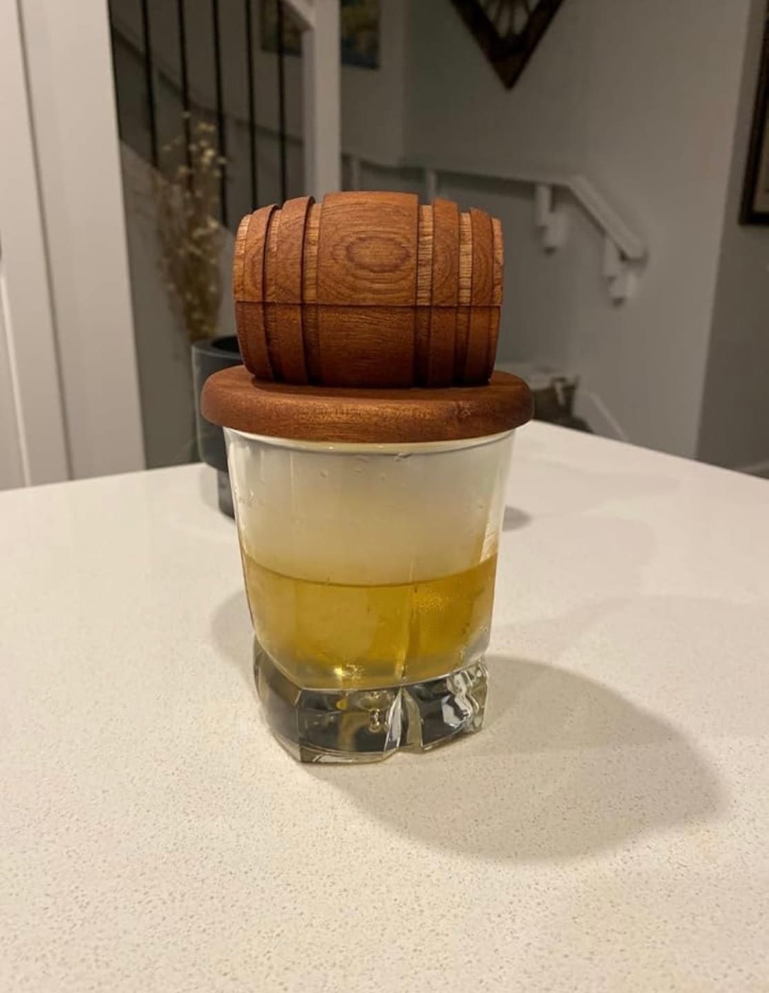 Customer photo review of Noir Barrel Smoker - Signature Edition