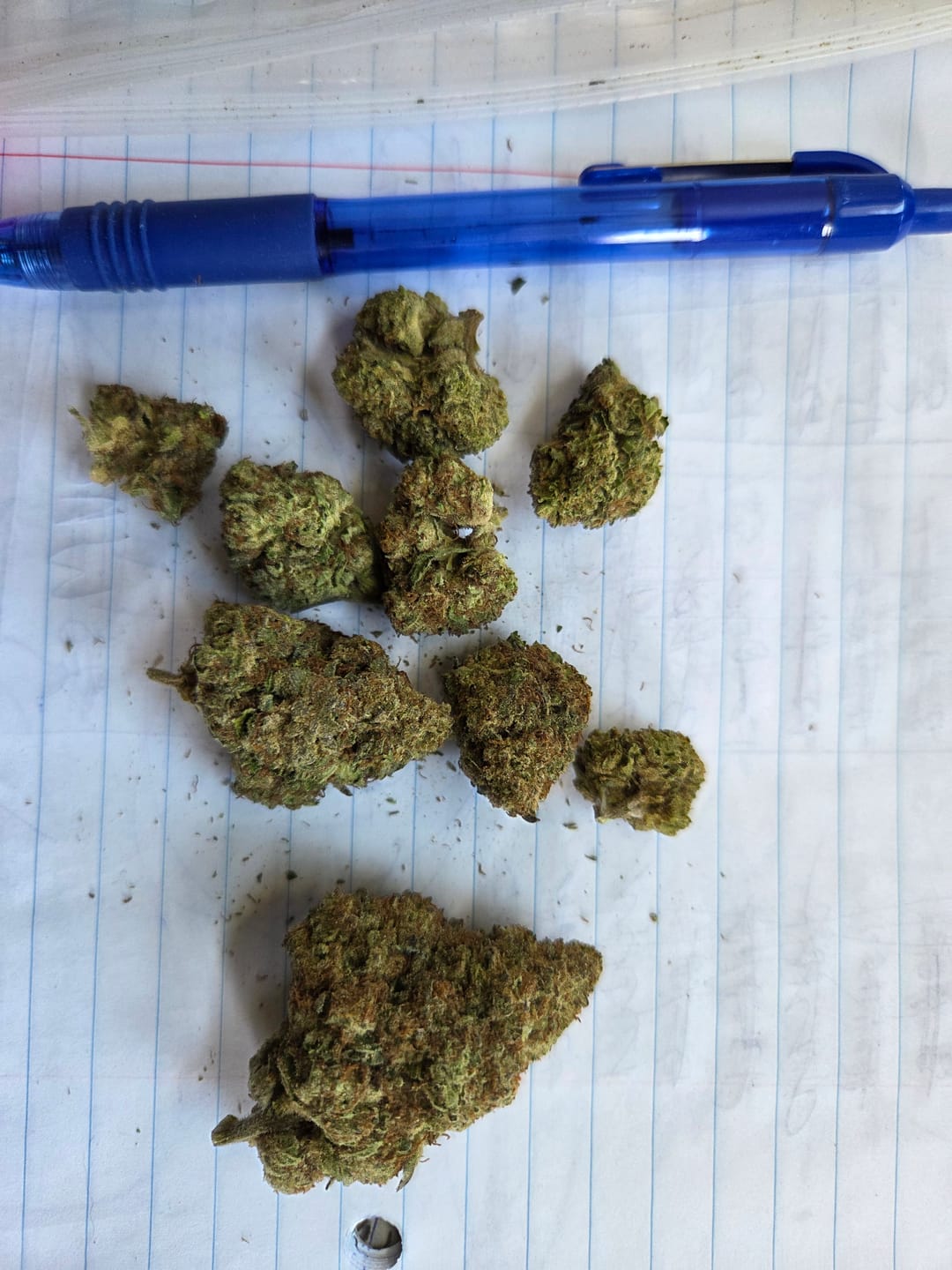 Customer photo review of Raspberry Kush - 28 Grams - Indica