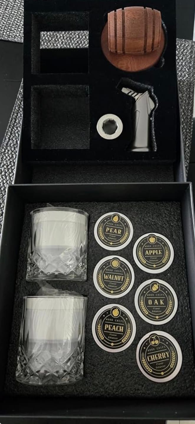 Customer photo review of Noir Barrel Smoker - Signature Edition