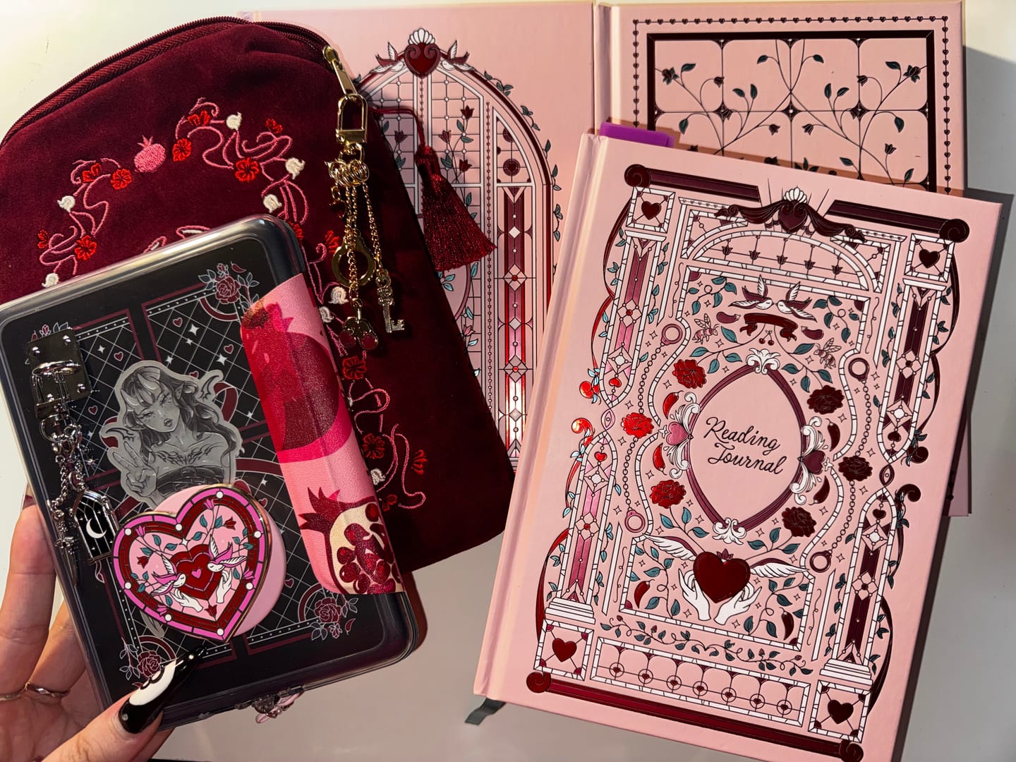 Customer photo review of Reading Journal - Sugar & Spice