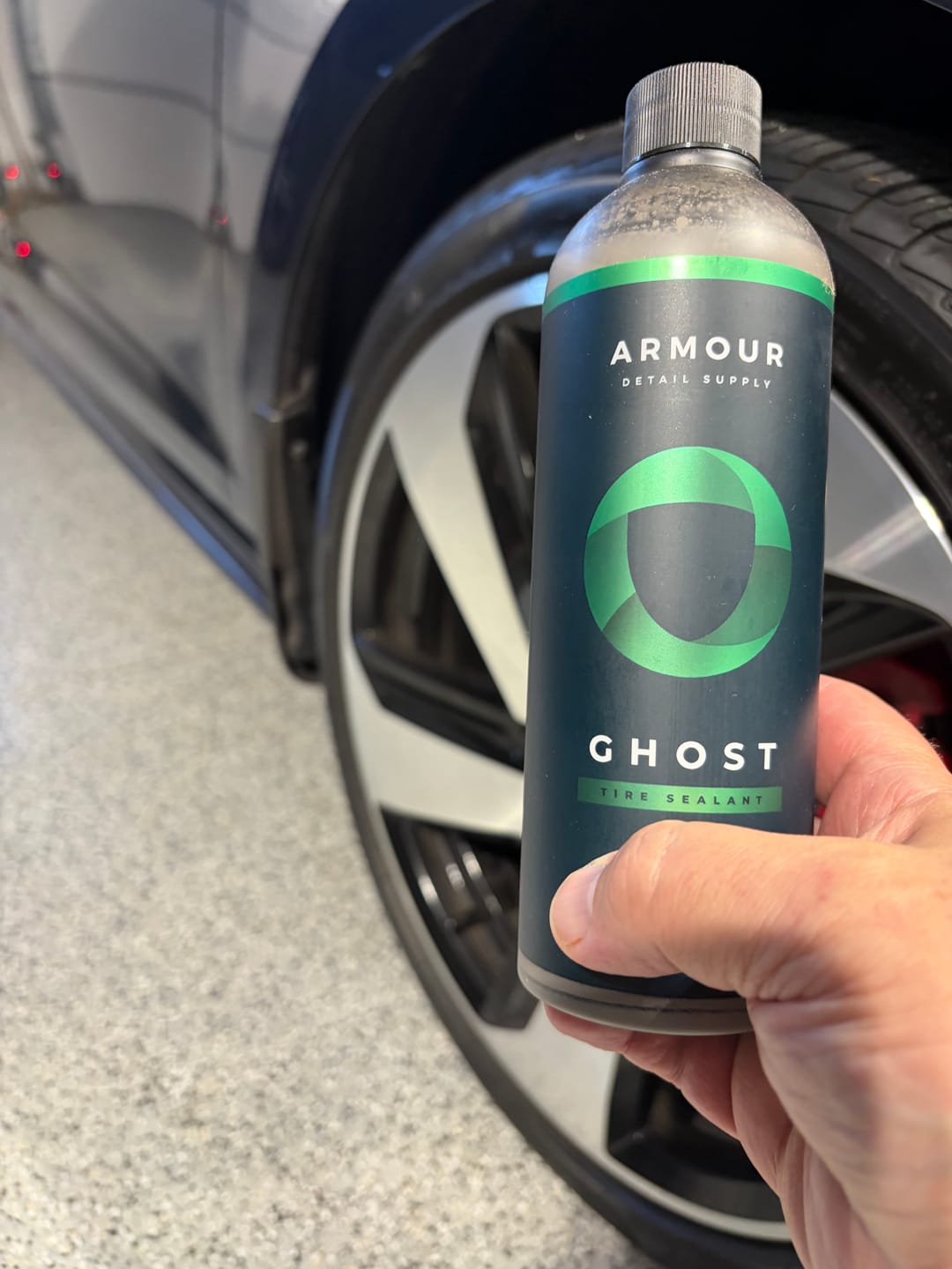 Customer photo review of GHOST - Tire Sealant