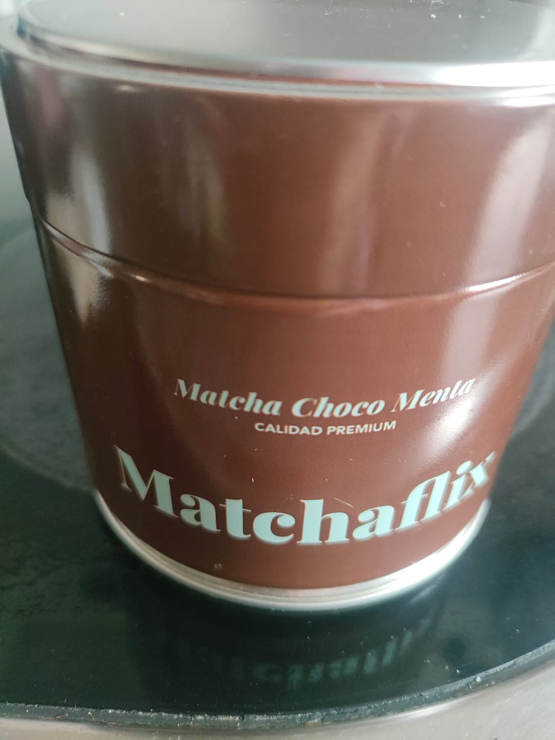 Customer photo review of Té Matcha Premium Choco-Menta