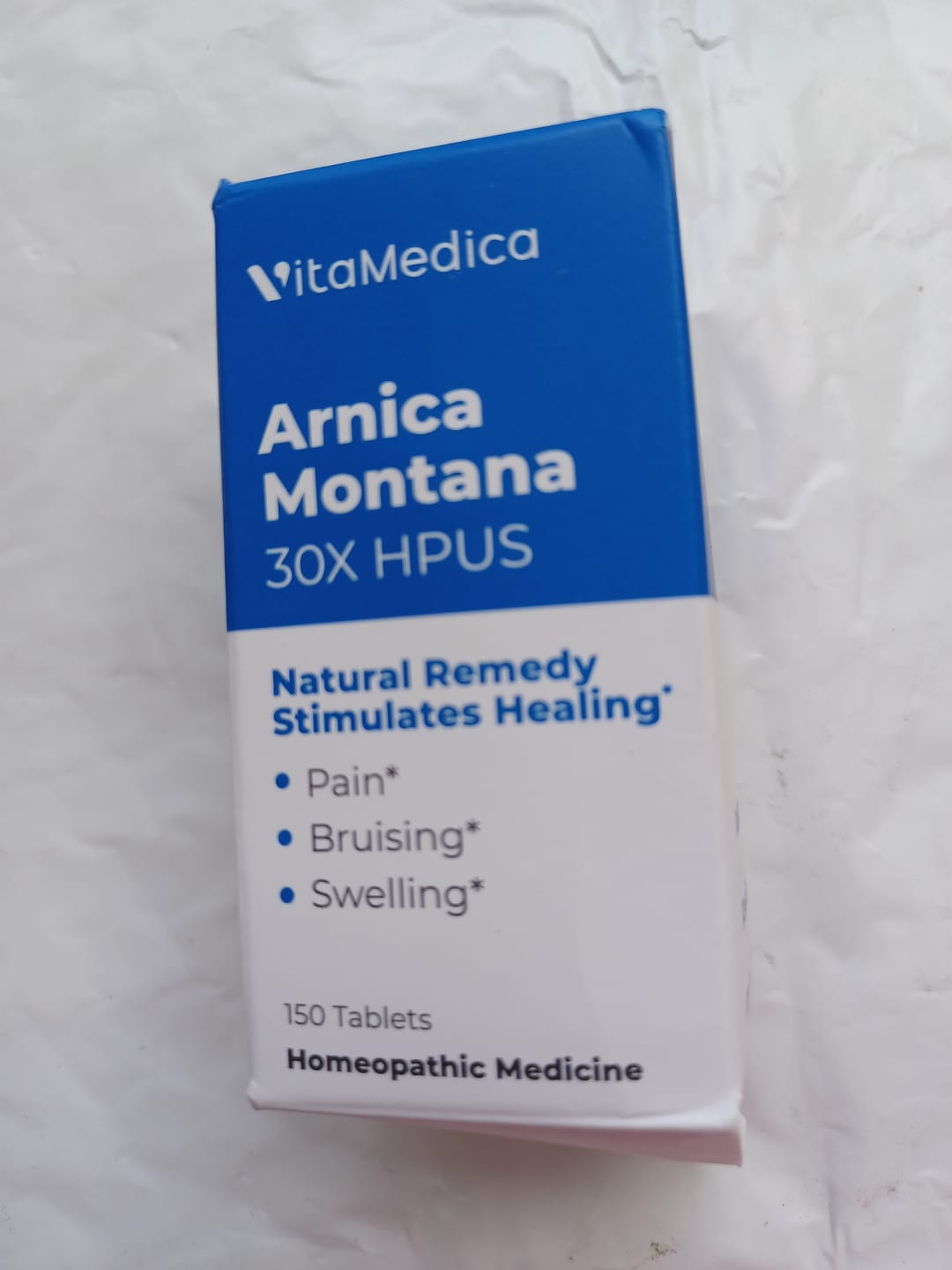 Customer photo review of Arnica Montana 30X HPUS Rapid Dissolve Tablets