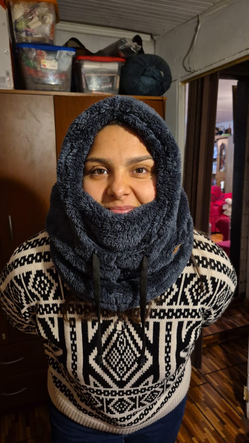 Customer photo review of Gorro Antuco Gris Invernal Unisex