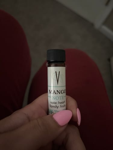 Customer photo review of Mango Fragrance Note