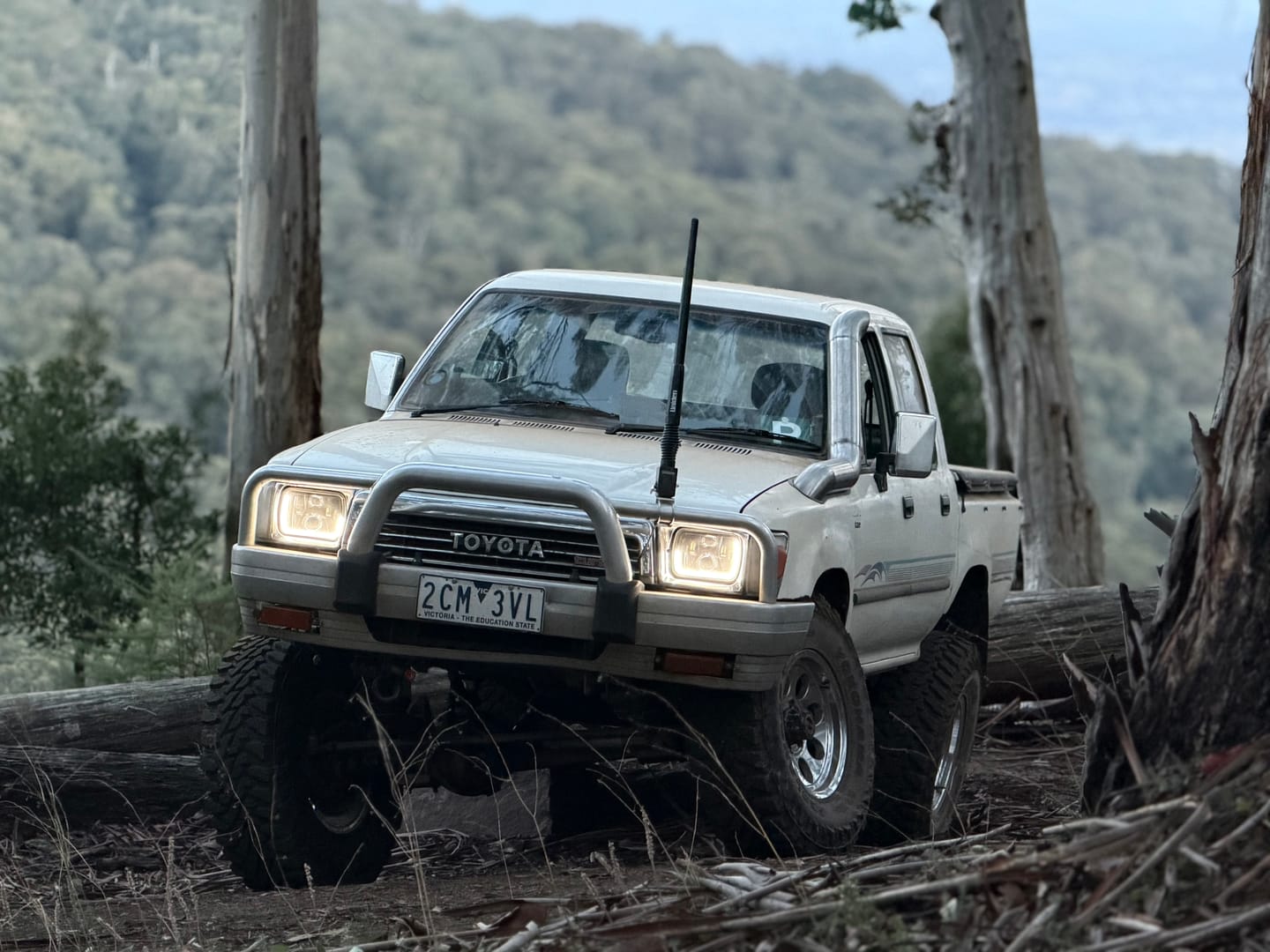 Customer photo review of 5X7" 'Angry Eye' Headlights
