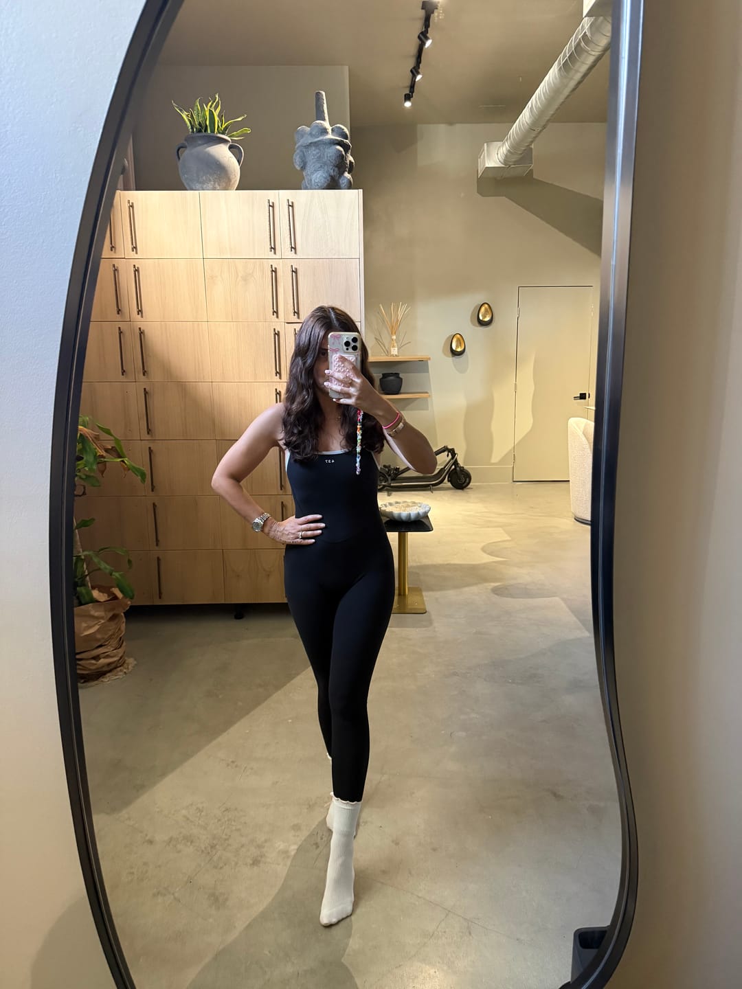 Customer photo review of The Onesie / Black-Cream