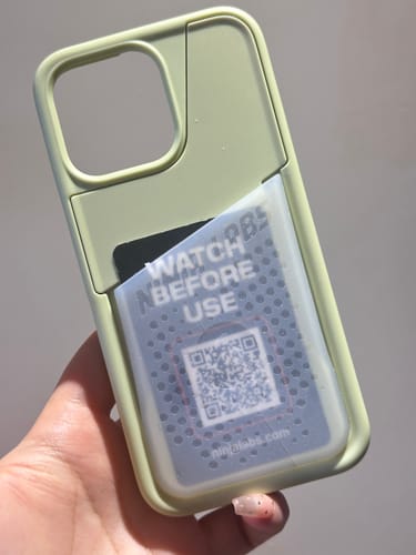 Customer photo review of Flex Pouch - iPhone 14