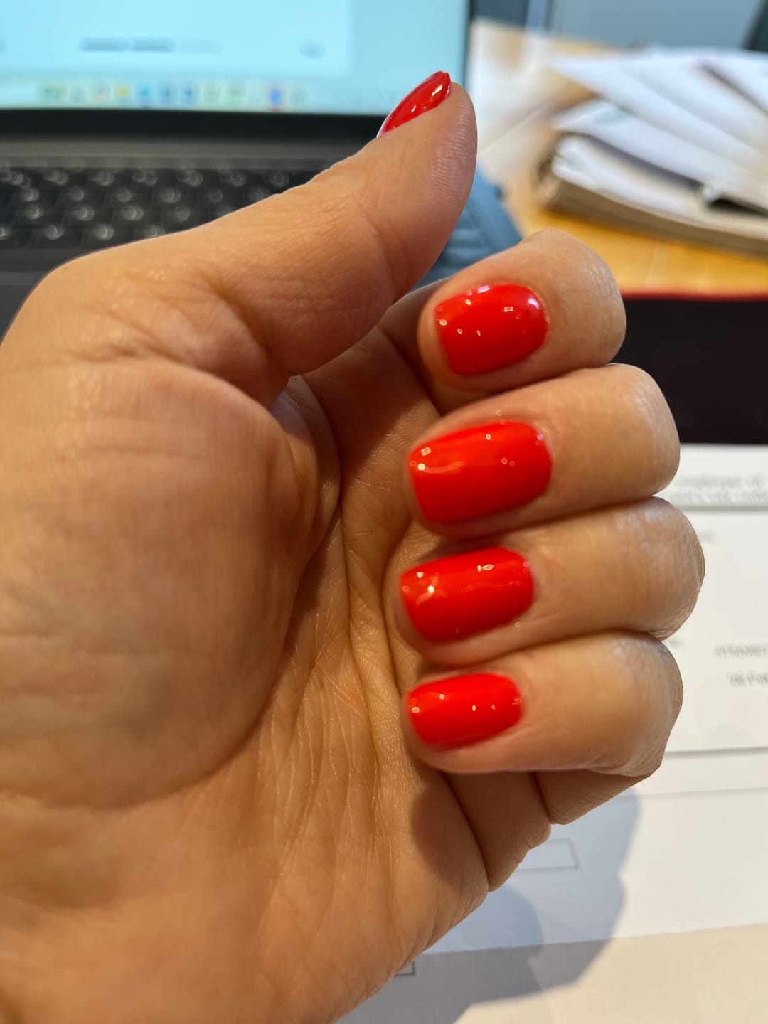 Customer photo review of Semilac 793 Rebel Rose UV Gel Polish