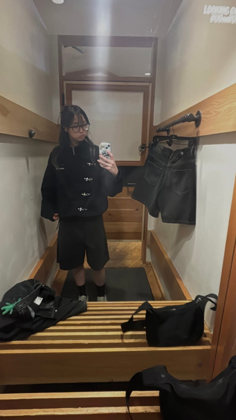 Customer photo review of Aelfric Eden Boxy Fireman Clasp Jacket