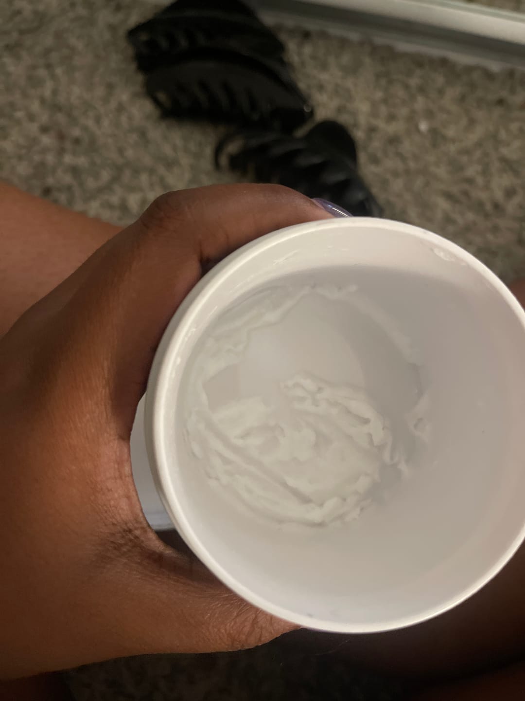 Customer photo review of QUENCHED Hydrating Buttercream