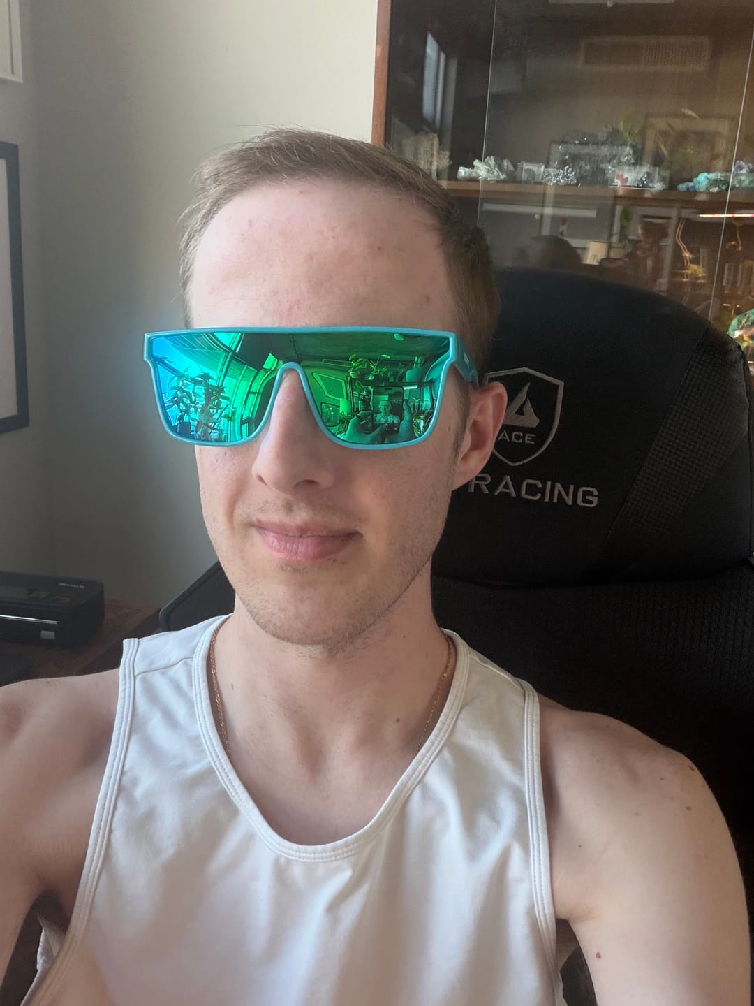 Customer photo review of 80Eighty® Polarized Bay Sunglasses