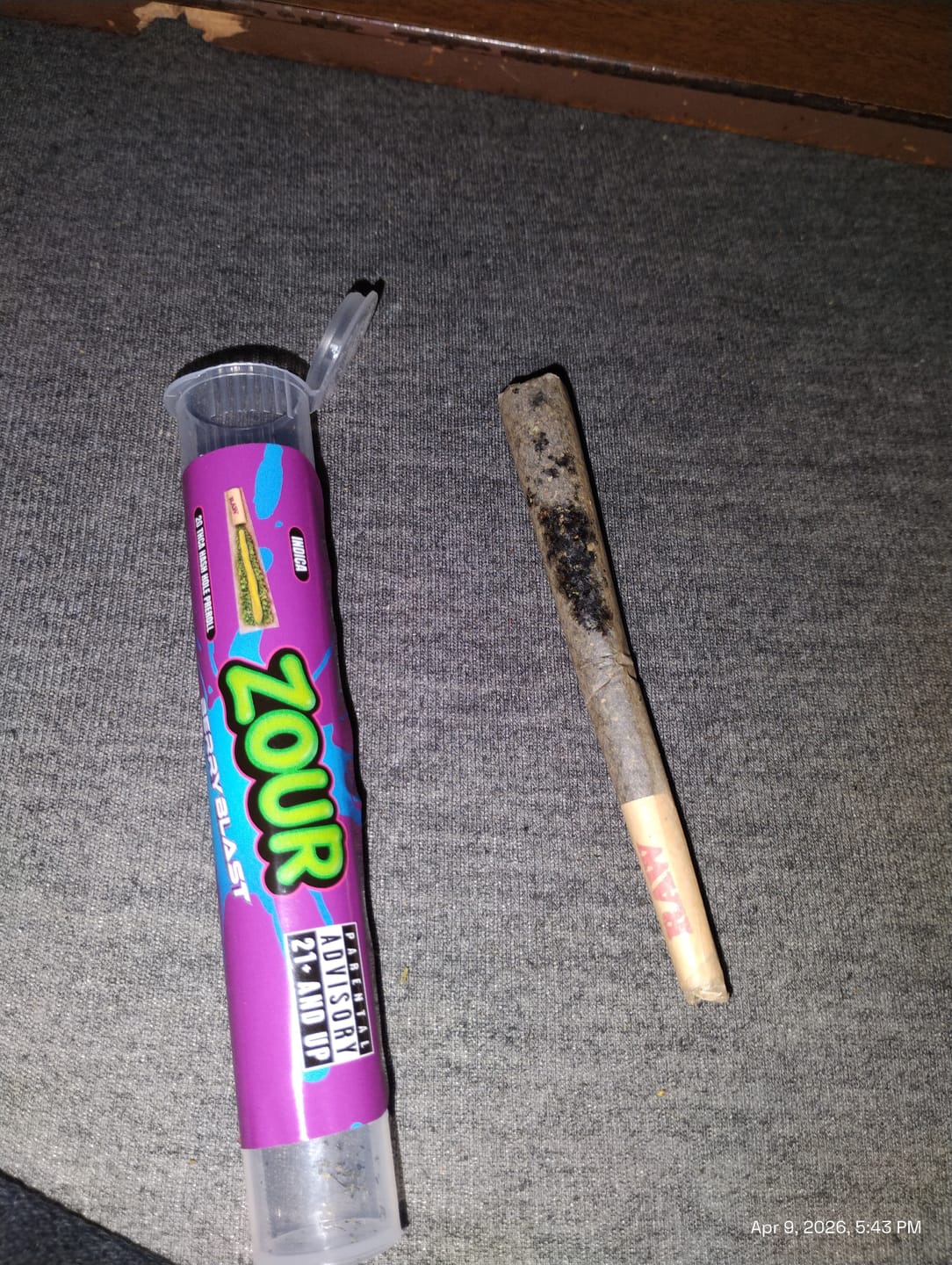 Customer photo review of THCA BLUE RASPBERRY HA$HIEZ