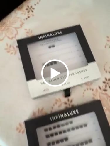 Customer video review of Infinaluxe Pre-Glued Lash Extensions