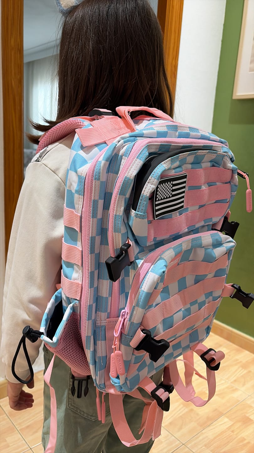 Customer photo review of Mochila Táctica 25L All In Vichy