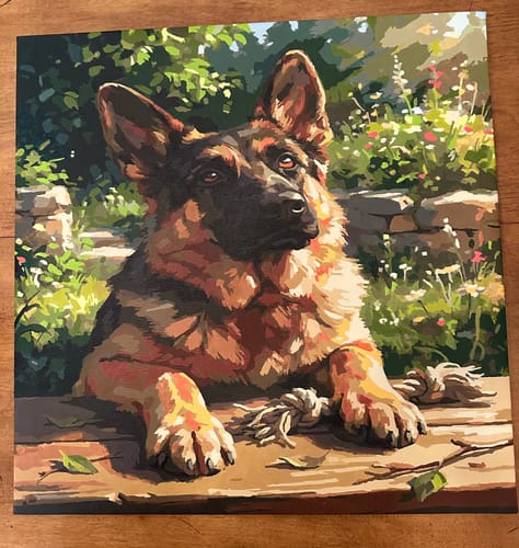 Customer photo review of Garden Shepherd Glow