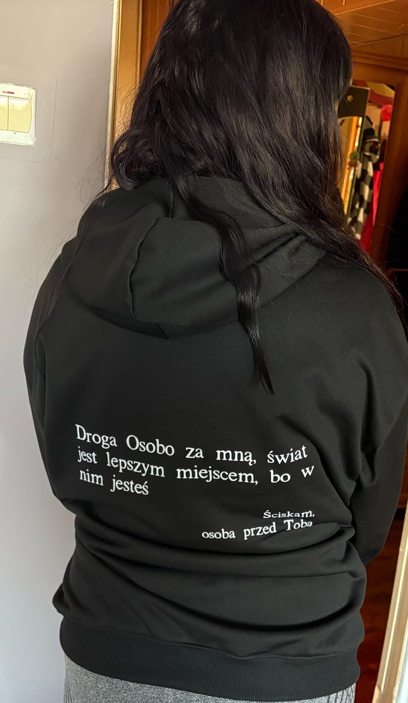 Customer photo review of Dużo Znaczysz™ Bluza