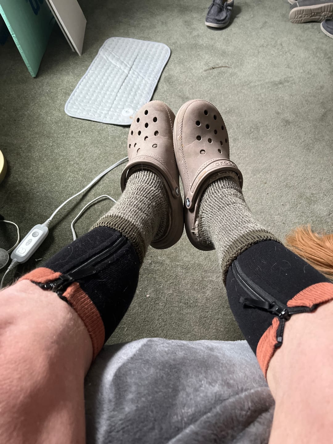 Customer photo review of Premium Anti-Fatigue Bamboo Footsleeves