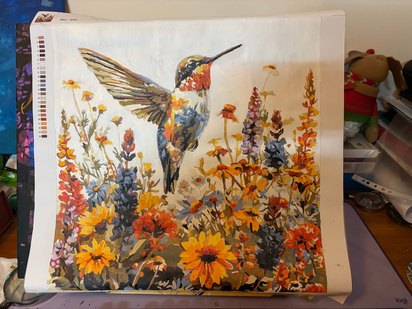 Customer photo review of Hummingbirds Dance