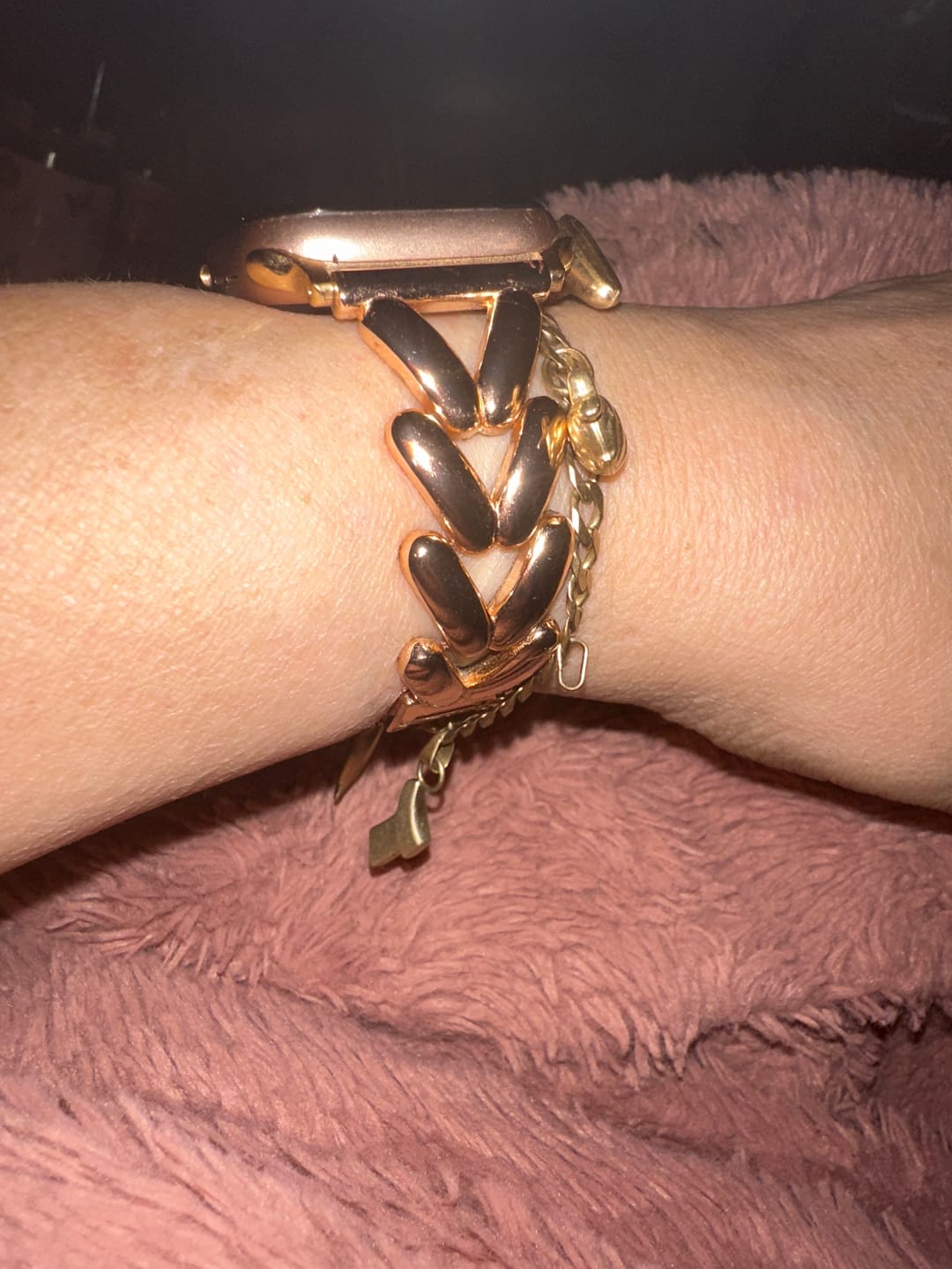 Customer photo review of NEU: Apple Watch Metallarmband "Coco"