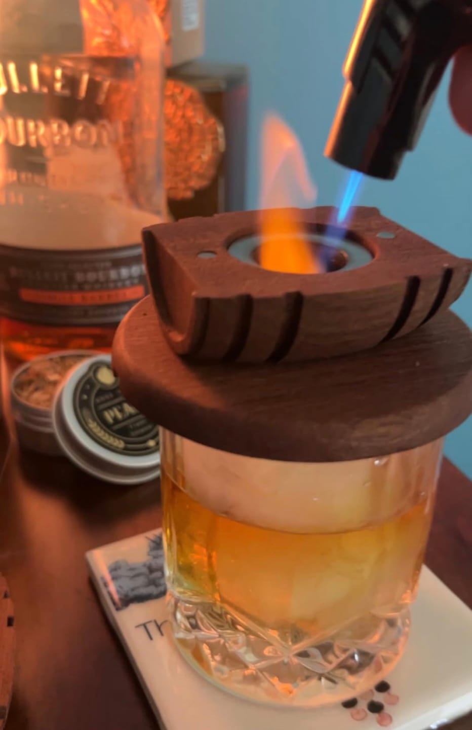 Customer photo review of Noir Barrel Smoker - Signature Edition