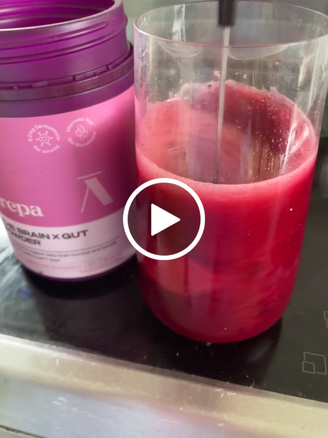 Customer video review of The Brain x Gut Powder⁺