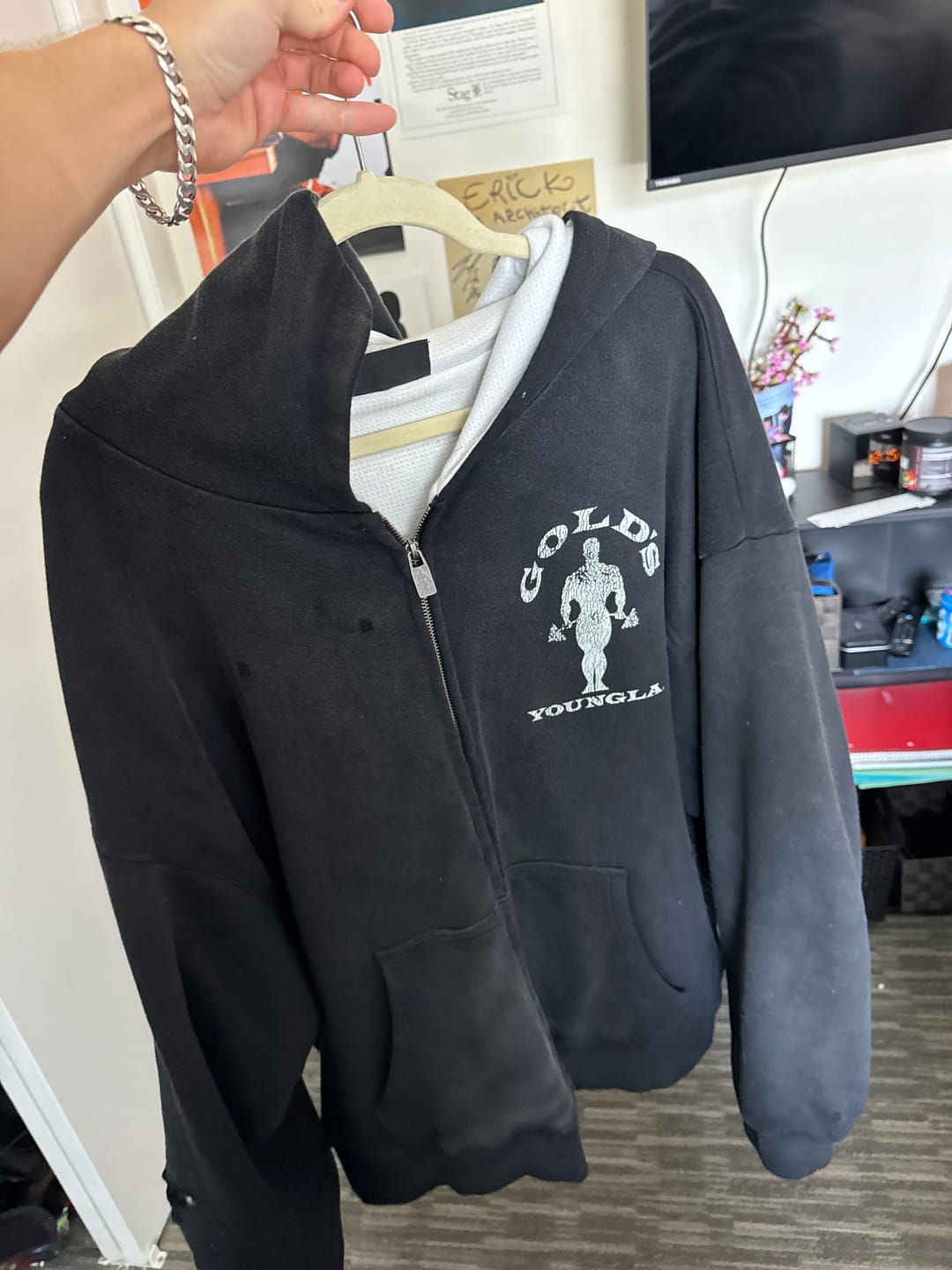 Customer photo review of 5226 - Gold's Iron Legacy Layered Zip-Ups