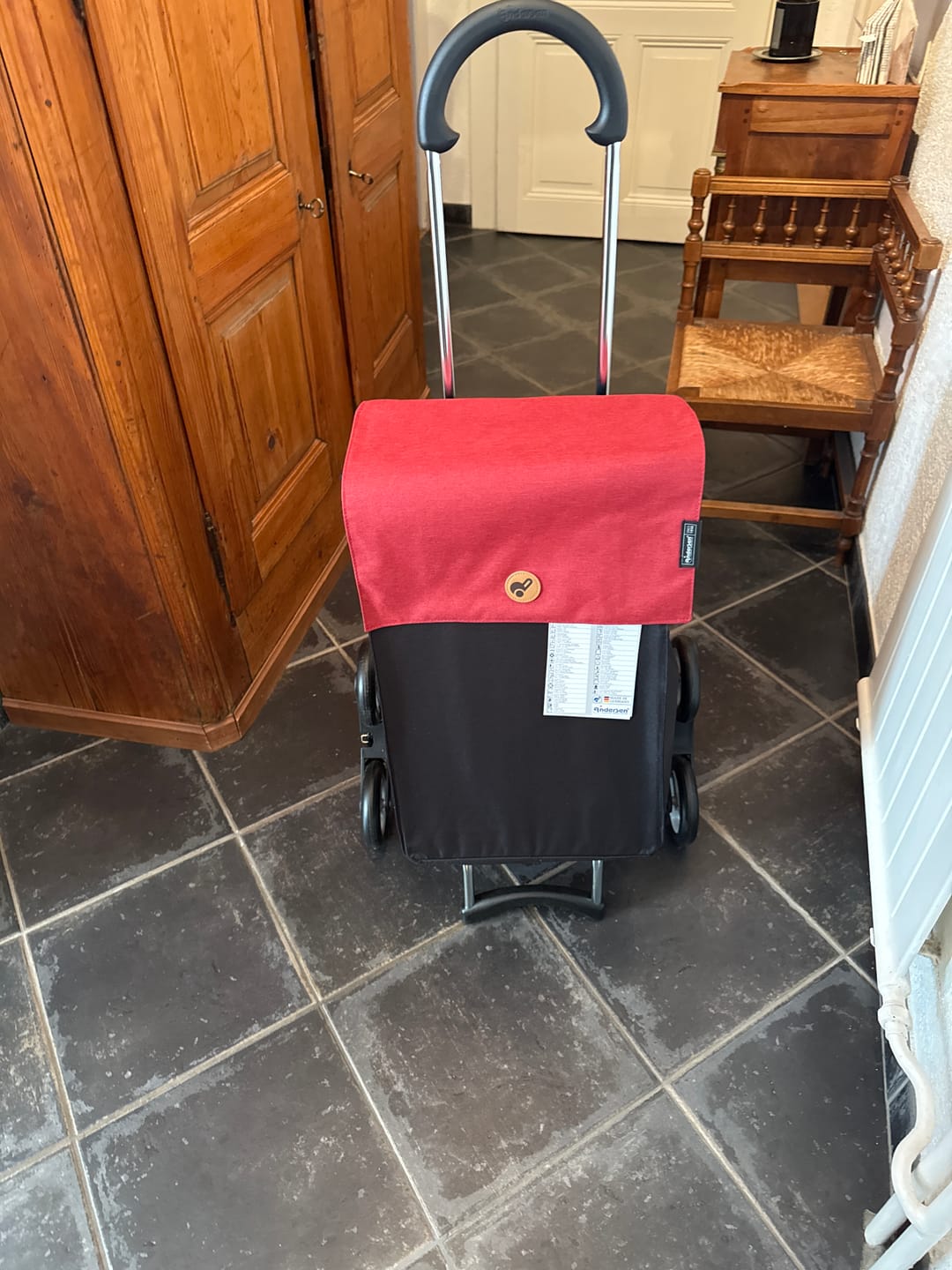 Customer photo review of Treppensteiger Scala Shopper Hera - rot