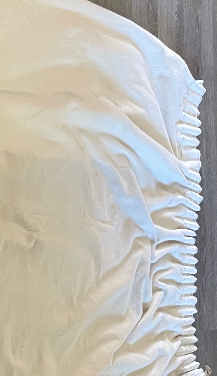 Customer photo review of Curtain Tape - White - 5 Metre Pre-cut