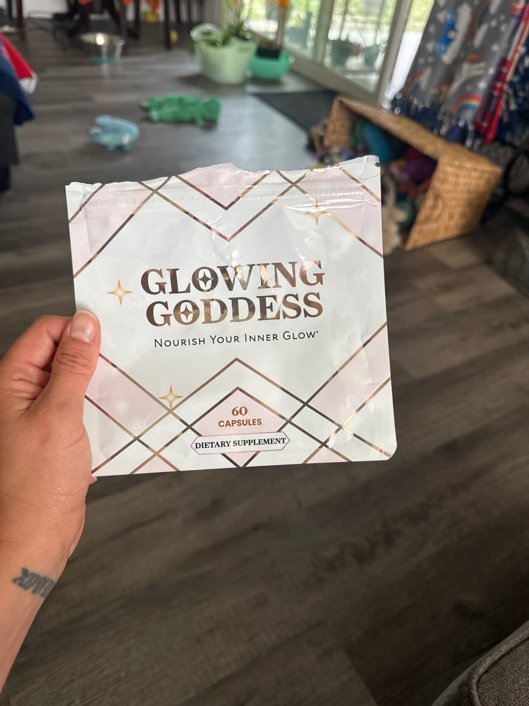 Customer photo review of GODDESS CAPSULES