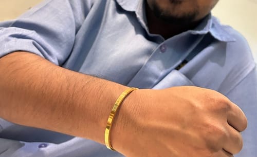 Customer photo review of Personalised Classic Bracelet