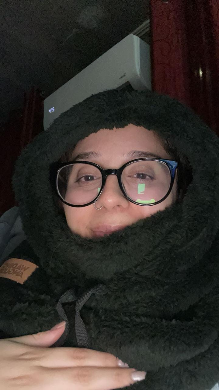 Customer photo review of Gorro Antuco Menta Unisex