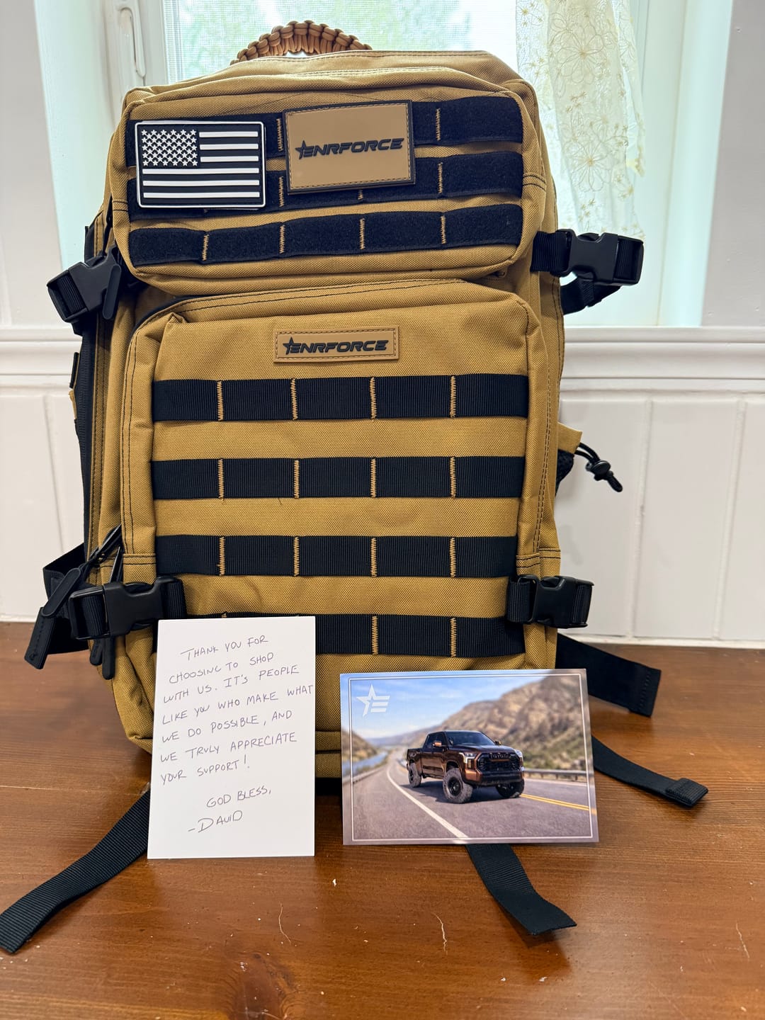 Customer photo review of Tactical Backpack