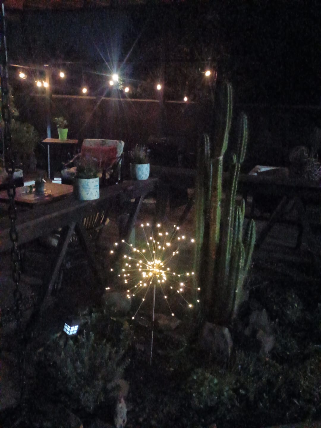 Customer photo review of Lamparas Estaca