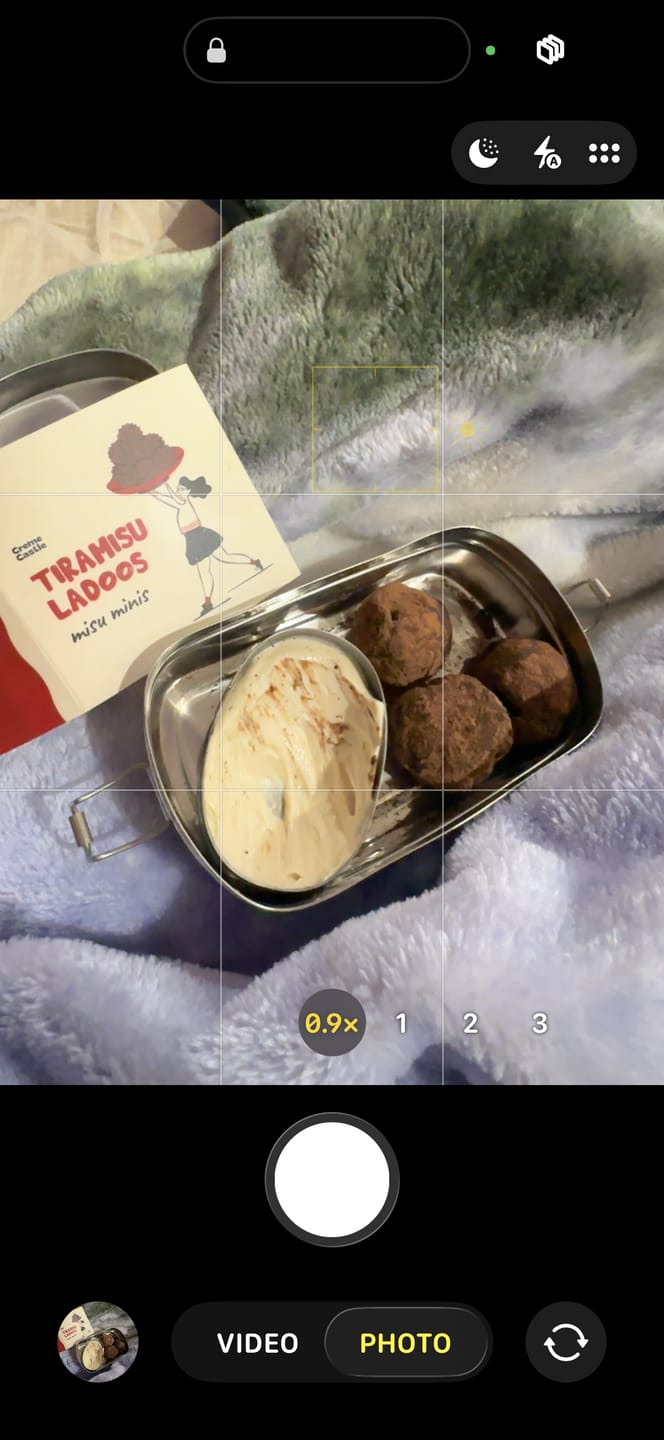 Customer photo review of Tiramisu Ladoos (5 Pcs)