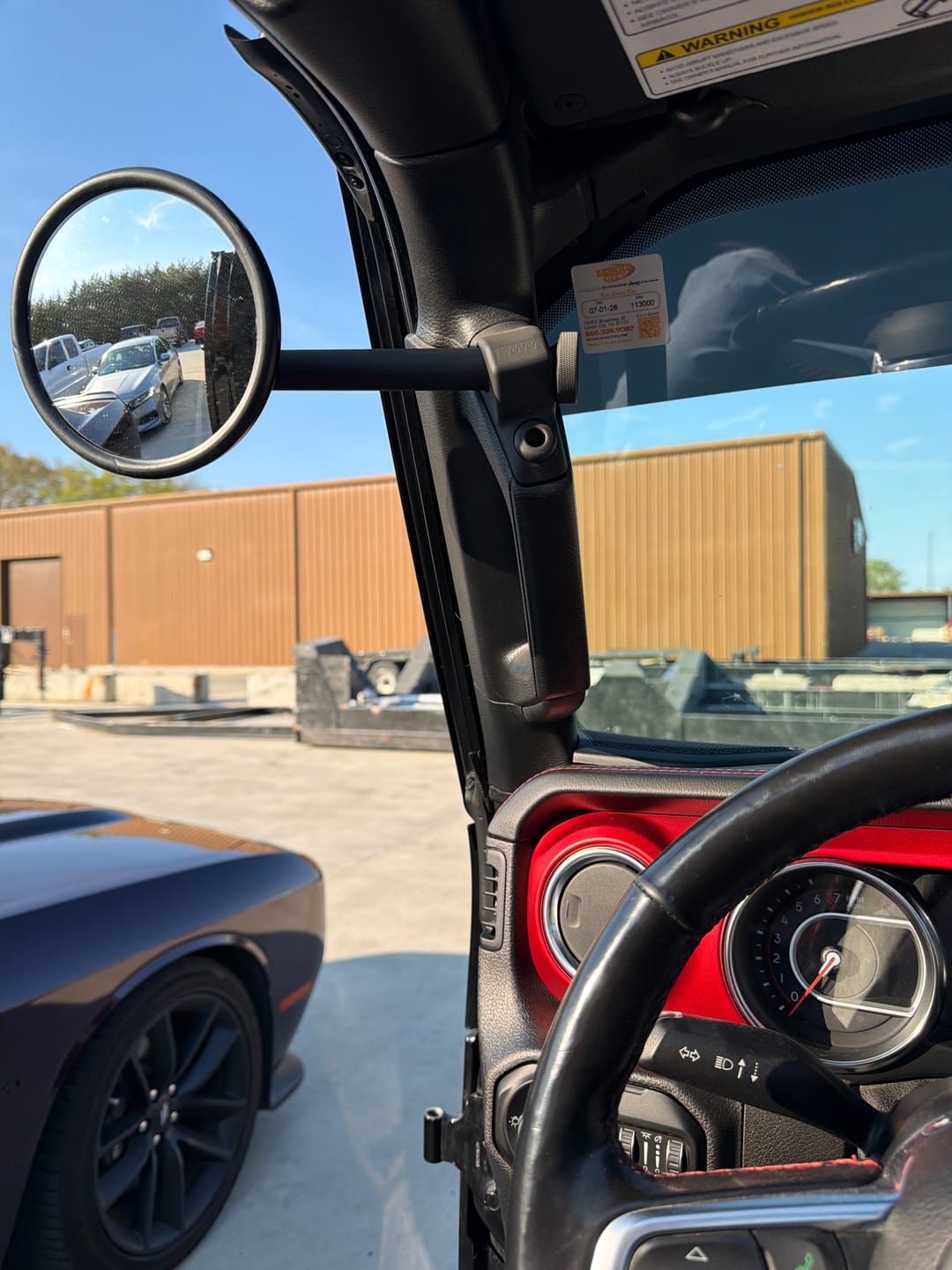 Customer photo review of A-PILLAR SIDE MIRRORS Set FOR 2018 - 2023 JEEP WRANGLER JL & GLADIATOR - CMM OFFROAD