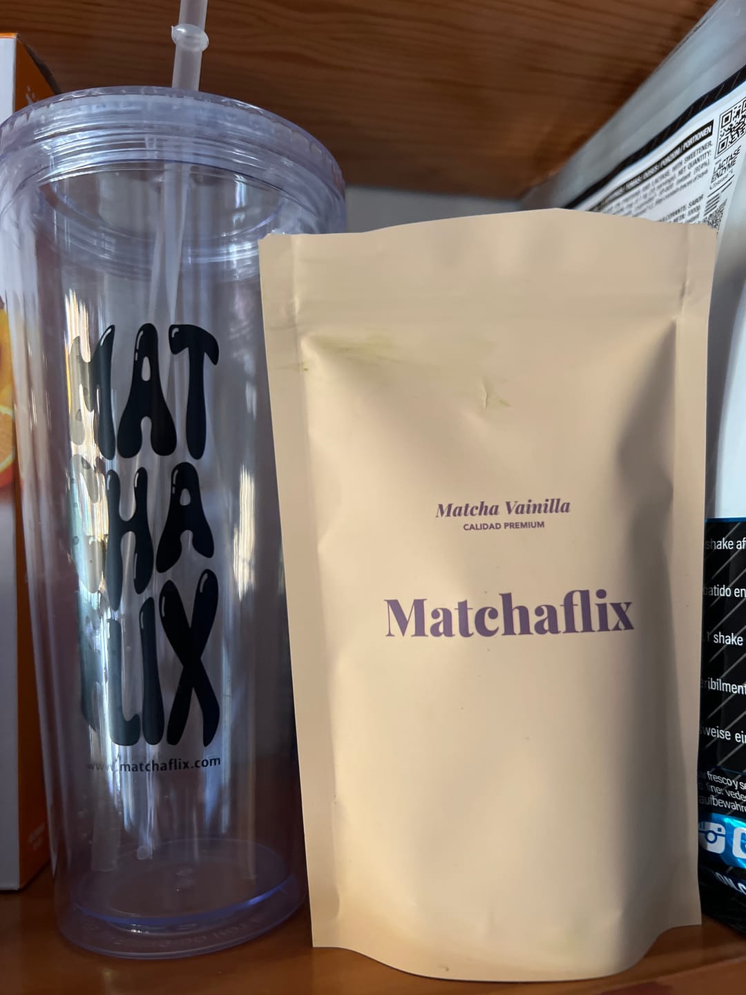 Customer photo review of Té Matcha Vainilla Premium