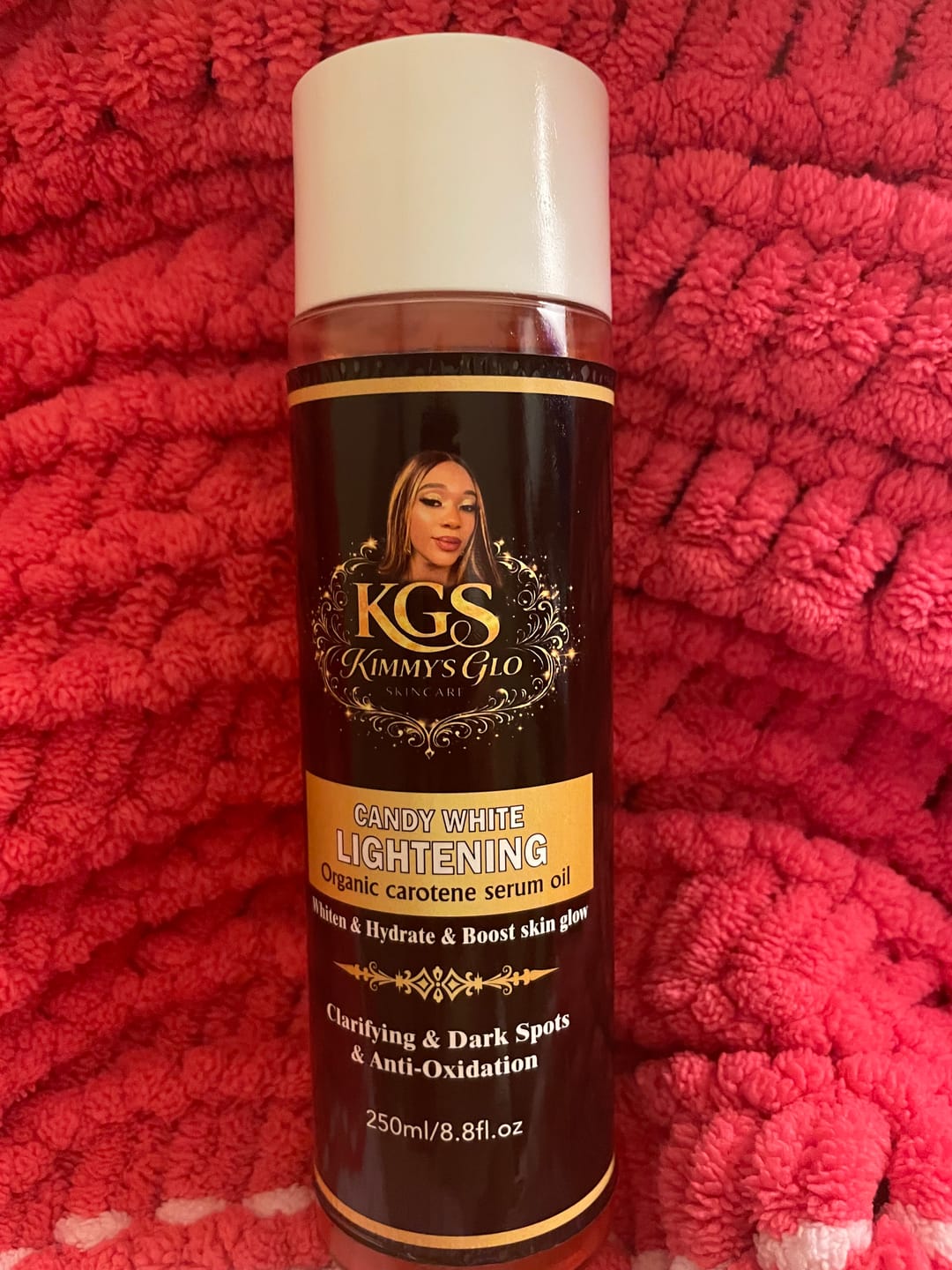 Customer photo review of Candy white lightening oil