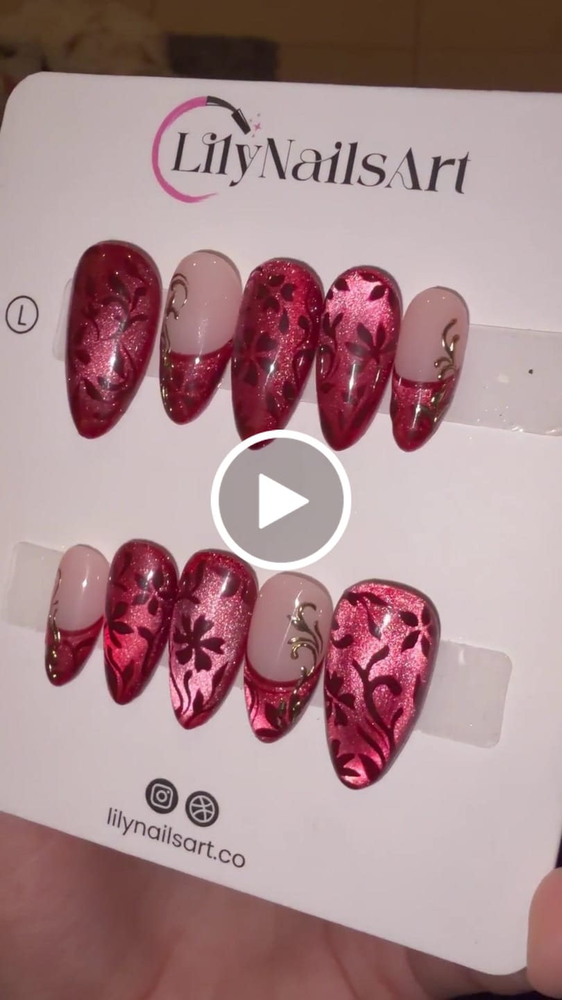 Customer video review of Custom Nails