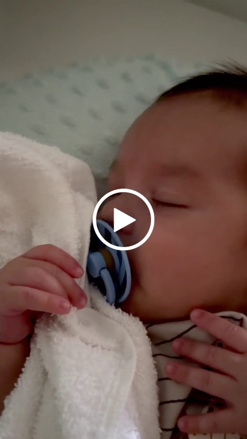 Customer video review of BIBS Studio Block Pacifiers / Dummies - Sky Blue