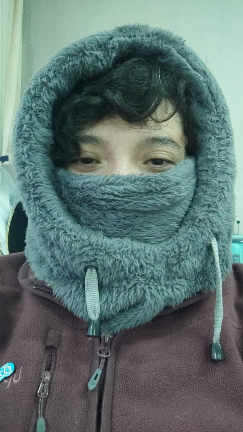 Customer photo review of Gorro Antuco Menta Unisex