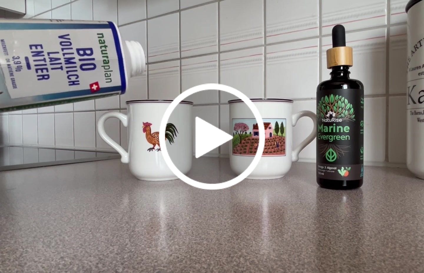 Customer video review of Omega 3 Algenöl