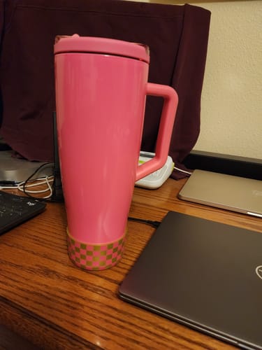 Customer photo review of Gold Pink Parade CHECKERS  Boot